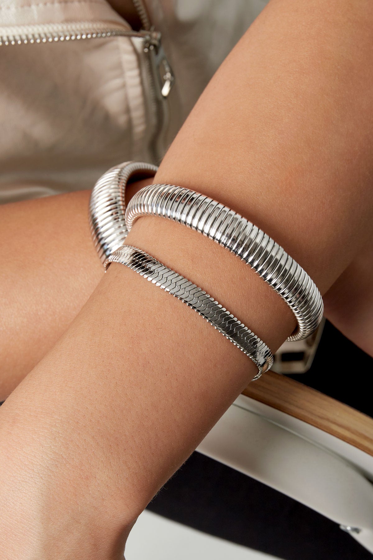 Cleopatra armband zilver