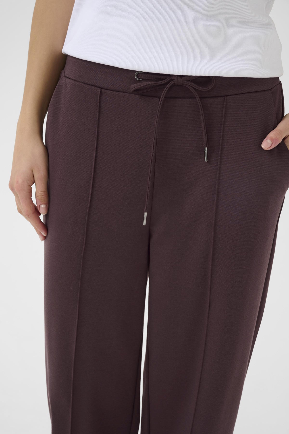 Kaffe Jenny Straight Pants fudge