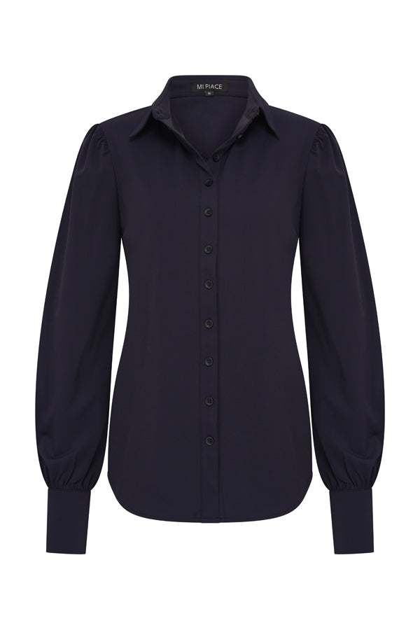 Mi Piace blouse dark blue Isabel