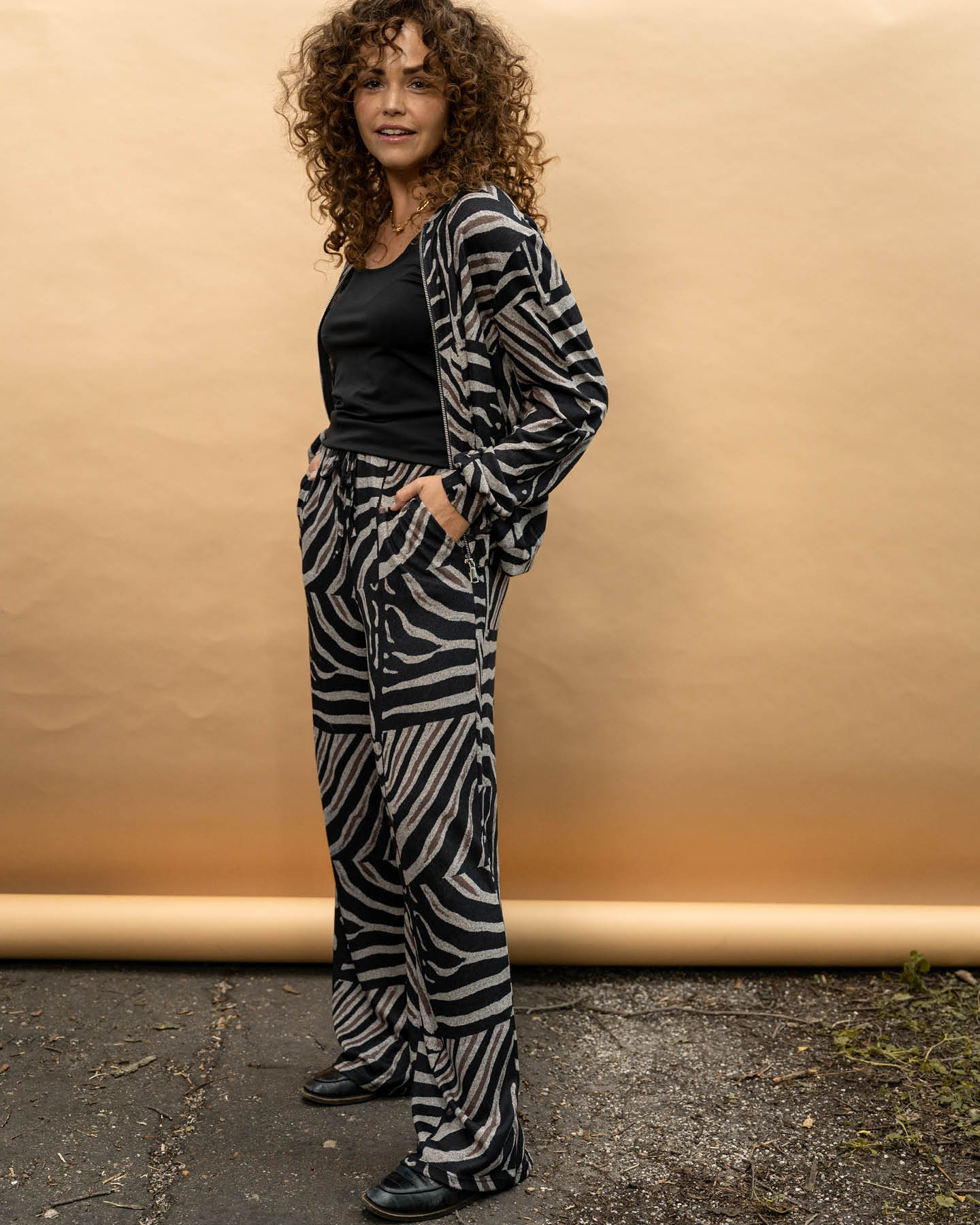 Fos Amsterdam Pants Rikki zebra