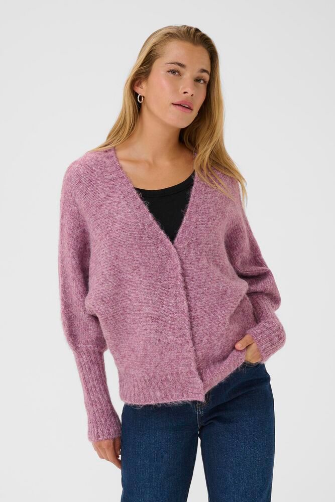 Kaffe Cuba Knit Cardigan tullipwood melange