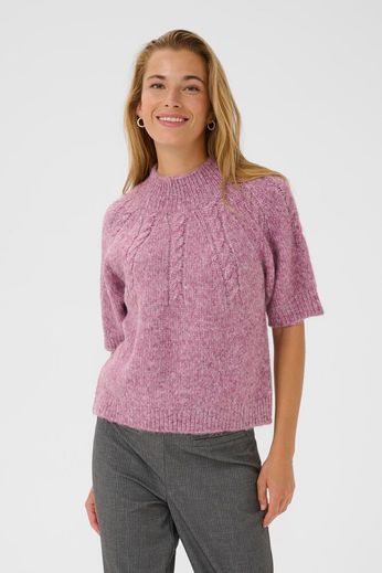 Kaffe Cuba Pullover tullipwood melange