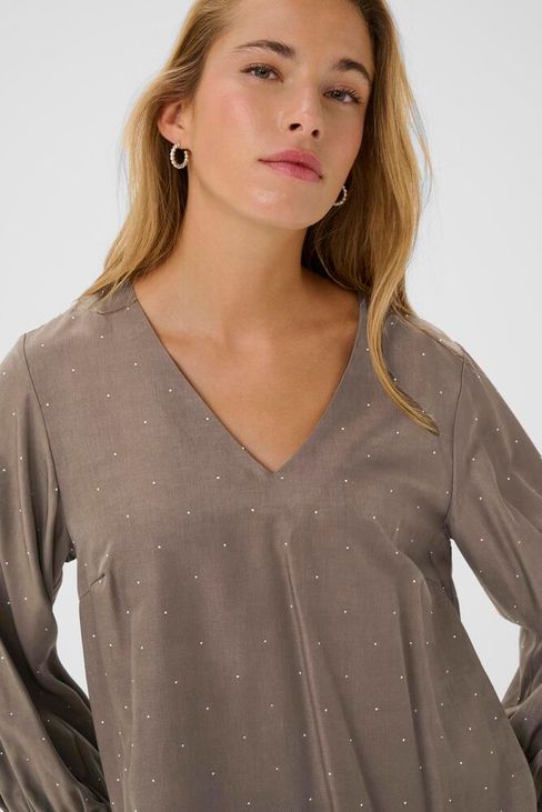 Kaffe Ida Blouse taupe (morel)