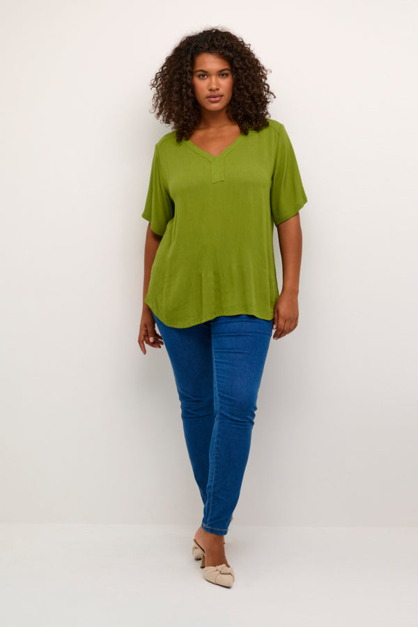 Kaffe curve ami  Blouse calla green