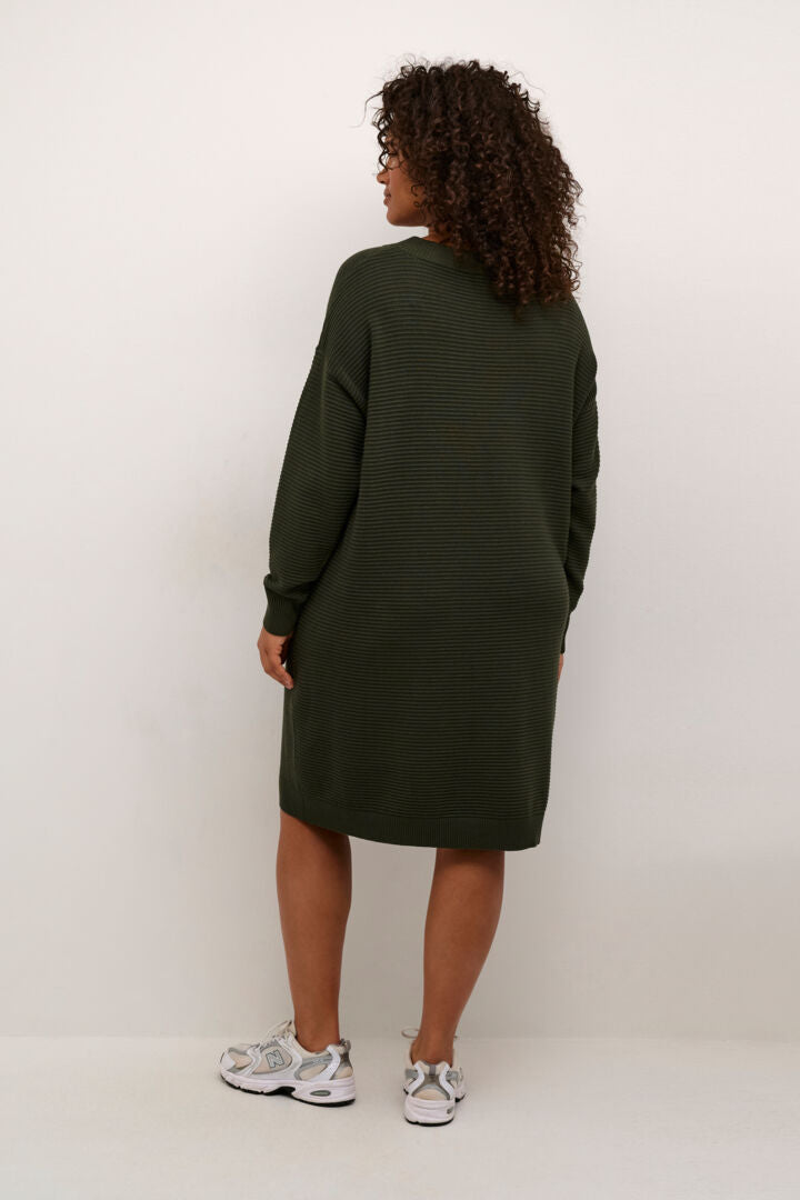 Kaffe curve bell Knit jurk