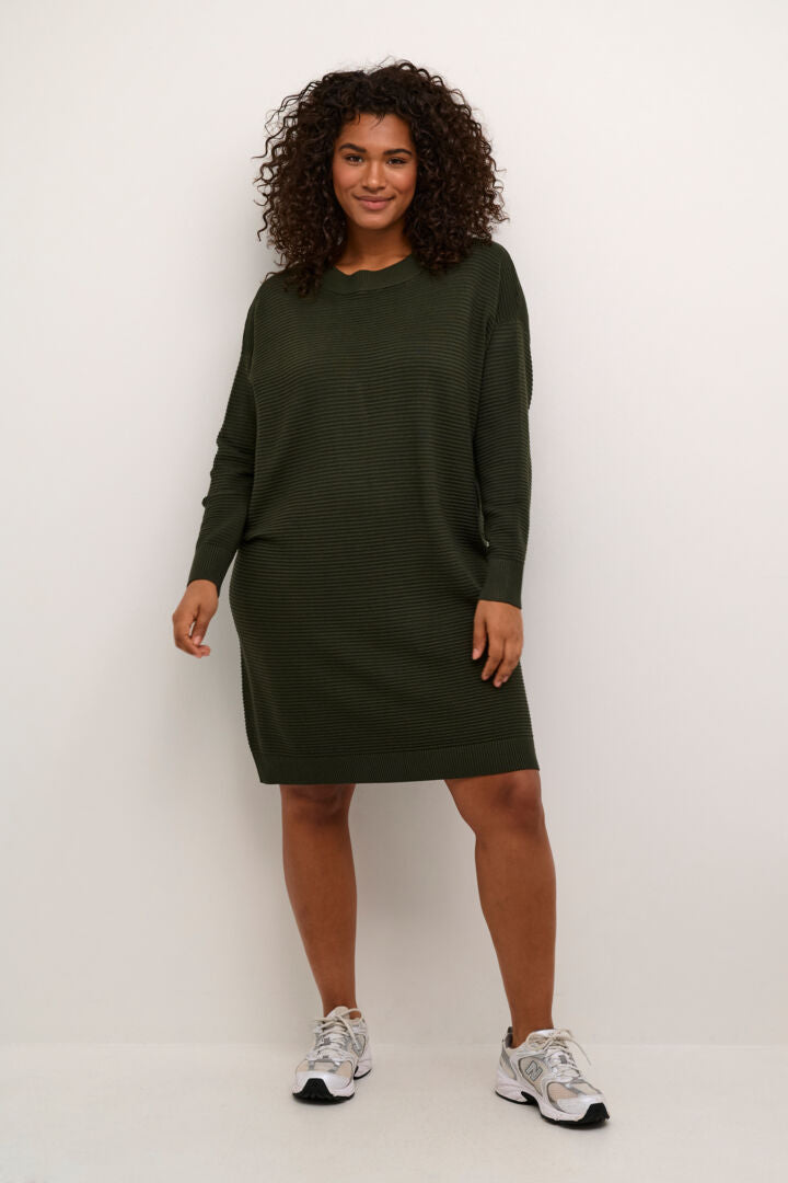 Kaffe curve bell Knit jurk