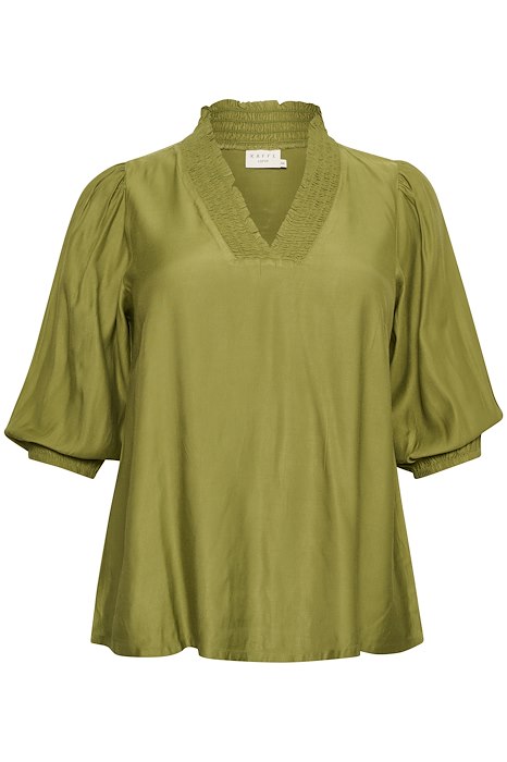 Kaffe curve dania Blouse  calla green