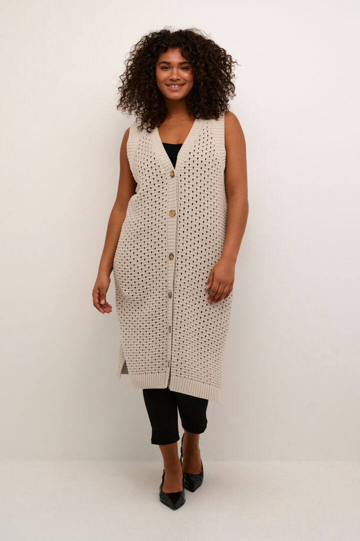 KAFFE curve elis Knit Waistcoat