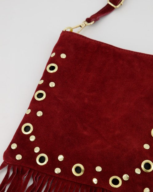 Cross body tas Indigo (bordeaux)