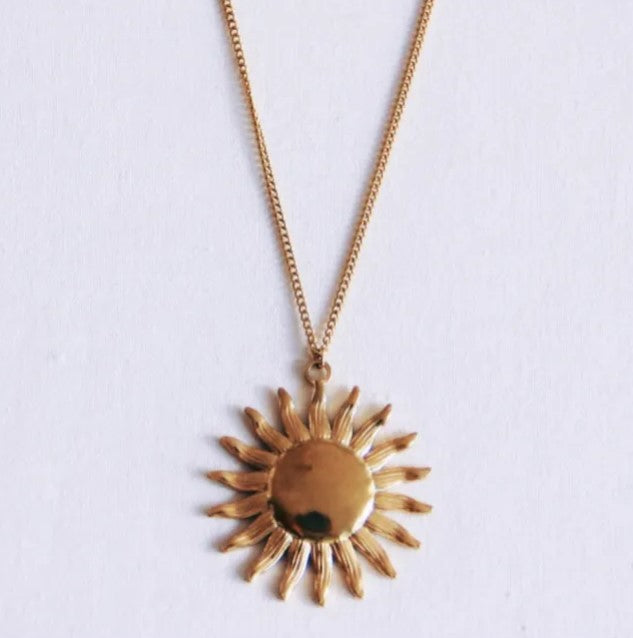 Ketting met zon Bazou