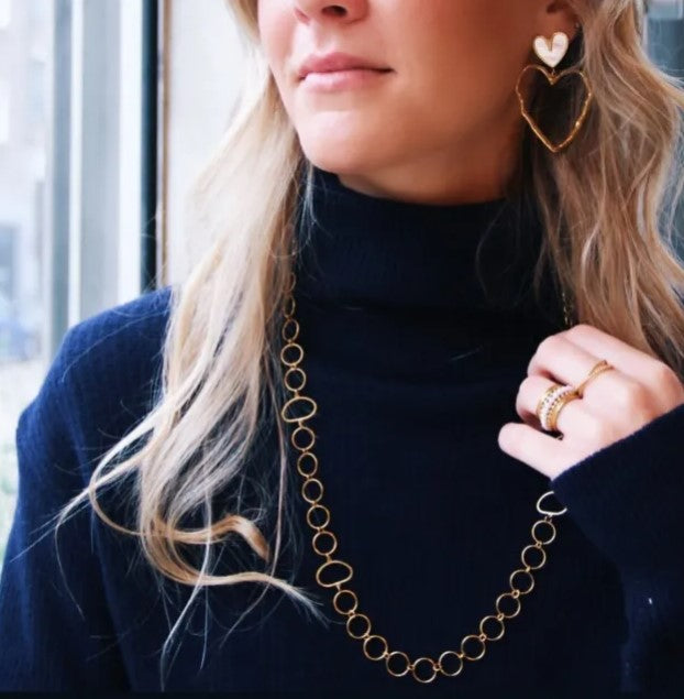 Bazou lange ketting cirkels