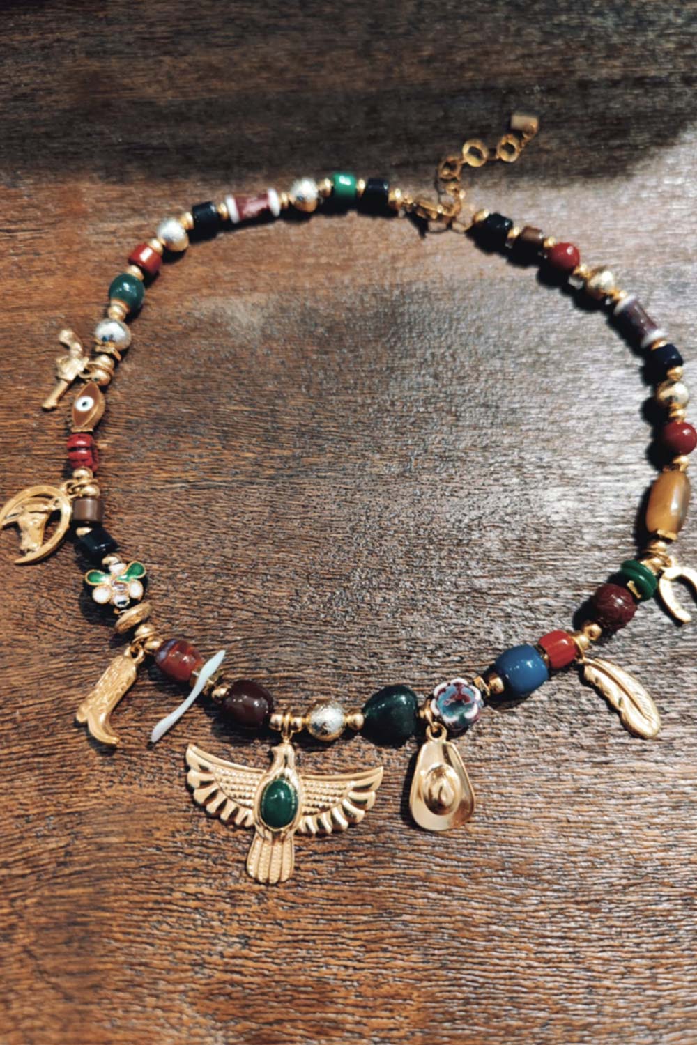 kralen ketting western style