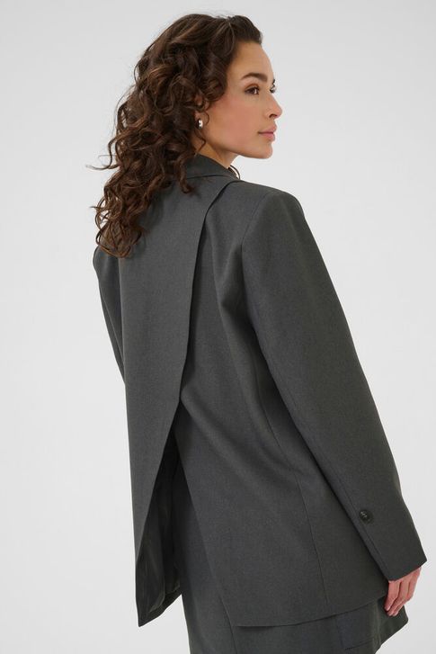 Kaffe sofia blazer black oyster