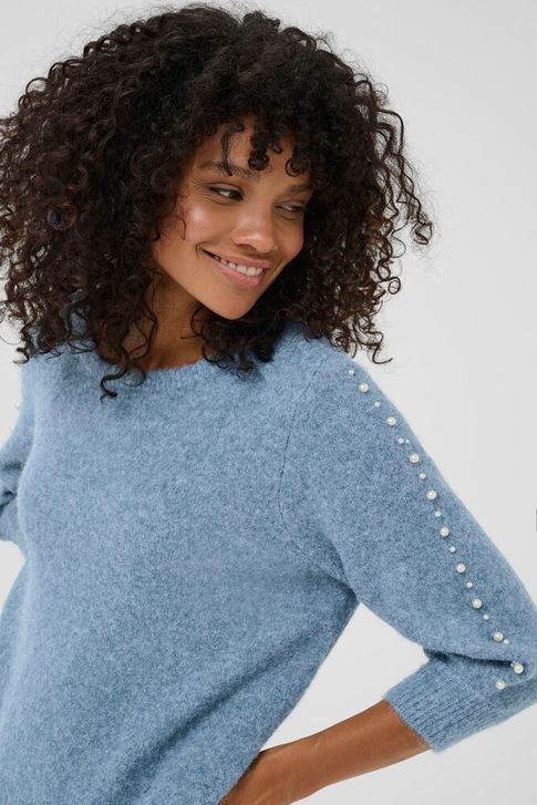 Kaffe Betty pullover Windward Blue