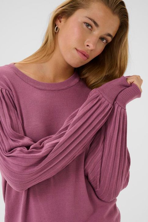 Kaffe Lone Knit Pullover tullipwood