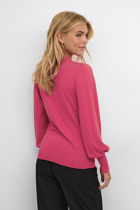 Kaffe Lizza roundneck pullover virtual pink