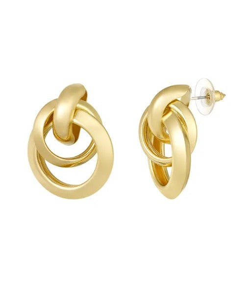 Round and round oorbellen