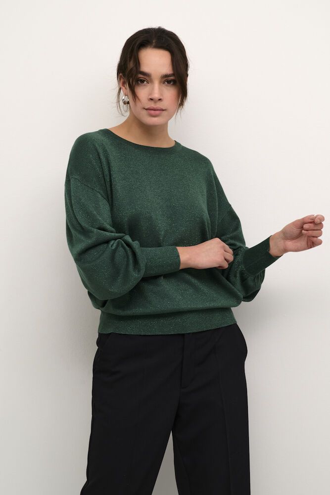 Kaffe Regina O-neck pullover garden topiary